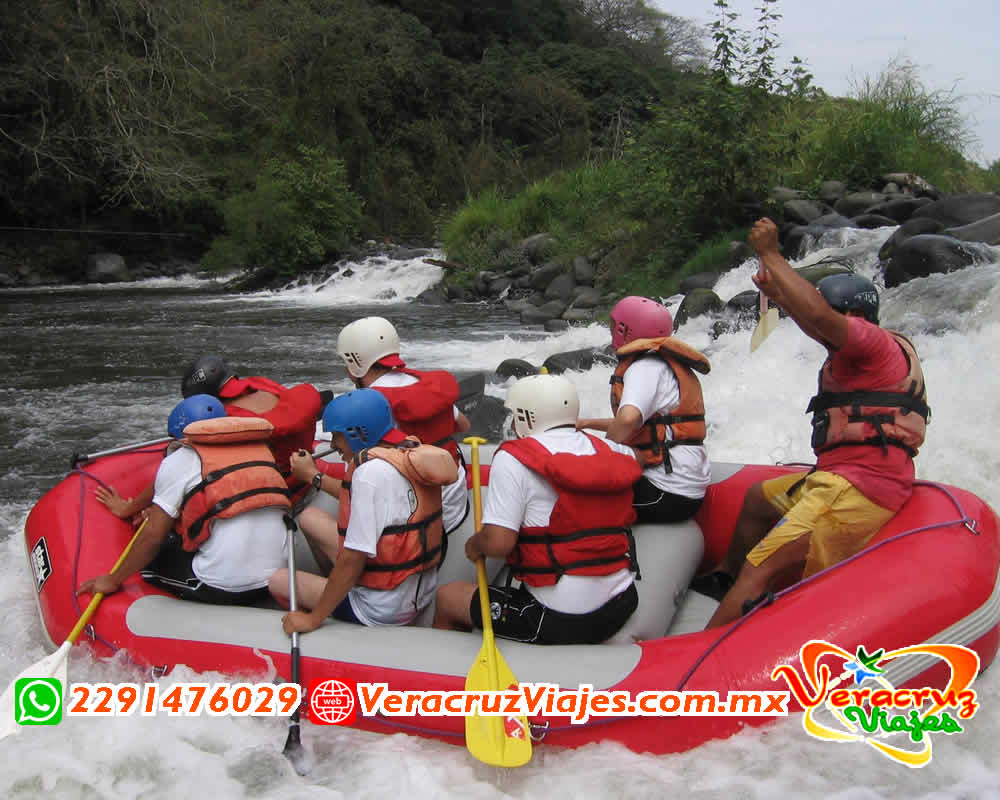 Rafting En El Río Pescados o Río Actopan Saliendo de Veracruz o Boca del Río