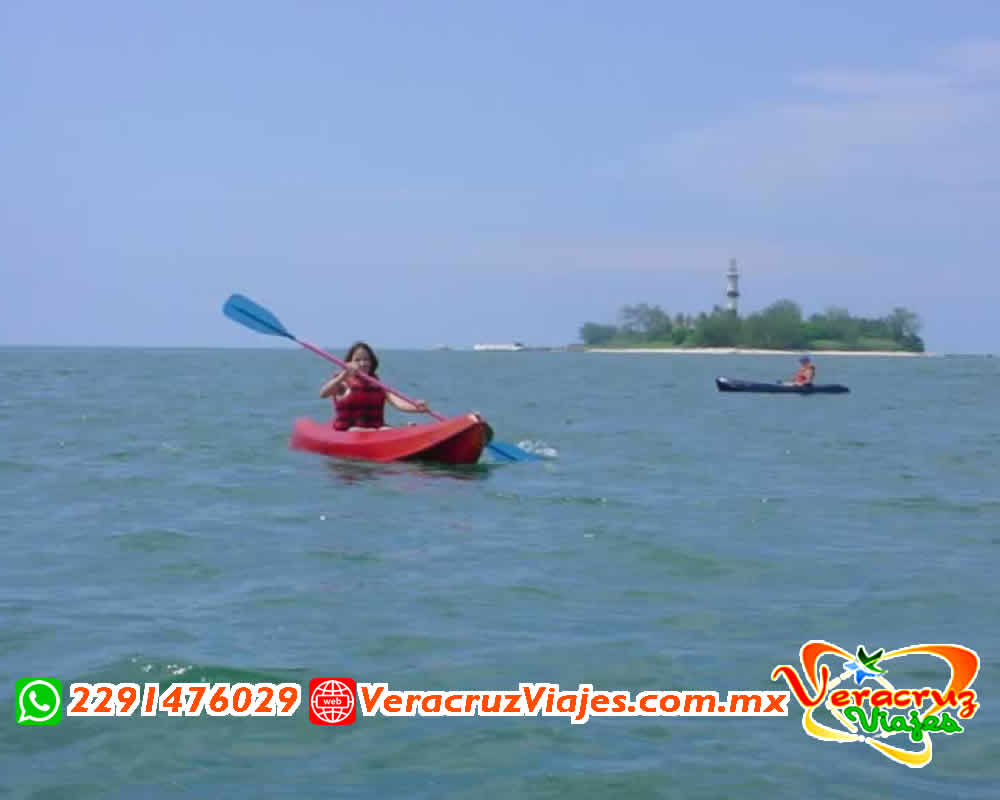 Tour a Kayak de Mar Saliendo de Veracruz o Boca del Río